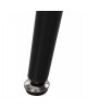 ΤΡΑΠΕΖΙ RAVEN HM9854.01 ΚΕΡΑΜΙΚΟ TOP ΜΑΤ ΛΕΥΚΟ ΜΑΡΜΑΡΟ-ΜΑΥΡΟ ΜΕΤΑΛΛΟ 120x70x73Υεκ.