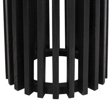 ΒΑΣΗ BAR STAND ΕΣΩΤ.ΧΩΡΟΥ ΜΕΣ.ΥΨΟΥΣ ΣΤΡΟΓΓΥΛΗ FRANTZ HM9857.12 MINDI ΞΥΛΟ ΣΕ ΜΑΥΡΟ Φ40x90Υεκ.