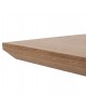 ΤΡΑΠΕΖΙ PAOLO HM9853 MDF ΜΕ ΚΑΠΛΑΜΑ ΦΡΑΞΙΝΟΥ-ΠΟΔΙΑ RUBBERWOOD-ΦΥΣΙΚΟ 180x90x75Yεκ