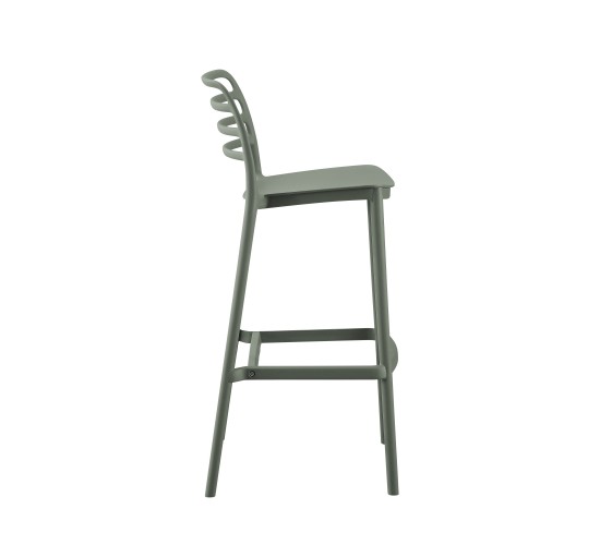 ΣΚΑΜΠΟ BAR ΠΟΛΥΠΡΟΠΥΛΕΝΙΟΥ SNOD HM6099.07 OLIVE GREEN 37,2x50x101,5Υεκ.
