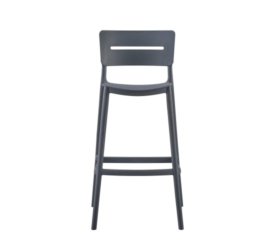 ΣΚΑΜΠΟ BAR ΠΟΛΥΠΡΟΠΥΛΕΝΙΟΥ SNOD2 HM6100.03 ΓΚΡΙ 37,2x50x101,5Υεκ.
