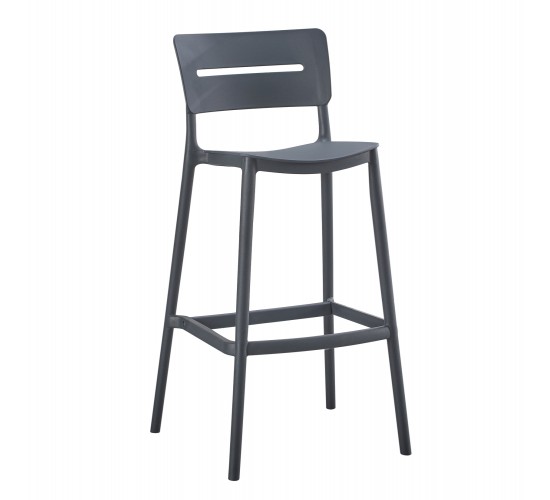 ΣΚΑΜΠΟ BAR ΠΟΛΥΠΡΟΠΥΛΕΝΙΟΥ SNOD2 HM6100.03 ΓΚΡΙ 37,2x50x101,5Υεκ.