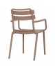 ΠΟΛΥΘΡΟΝΑ ΠΟΛΥΠΡΟΠΥΛΕΝΙΟΥ PHILLY HM6123.06 ΜΠΕΖ 58,5x49x83,5Υεκ.