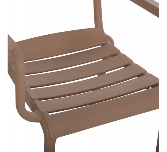 ΠΟΛΥΘΡΟΝΑ ΠΟΛΥΠΡΟΠΥΛΕΝΙΟΥ PHILLY HM6123.06 ΜΠΕΖ 58,5x49x83,5Υεκ.