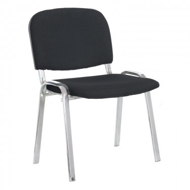 MILOS ΧΡΩΜΙΟ ΜΑΥΡΟ ΥΦΑΣΜΑ ΚΑΡΕΚΛΑ ΜΕΤΑΛΛ. 54Χ58.5Χ47-78.5εκ. ZITA PLUS 54Χ58.5Χ47-78.5εκ.