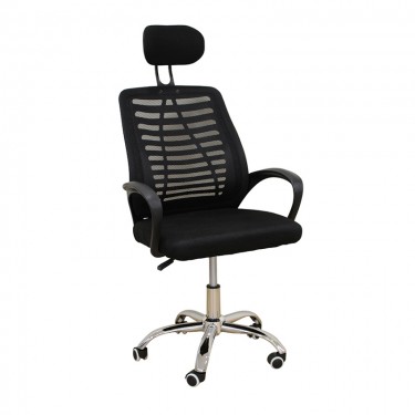 A9951 ΜΑΥΡΗ ΠΟΛΥΘΡΟΝΑ ΓΡΑΦΕΙΟΥ 59X61X42-108/51-120εκ. ZITA PLUS 59X61X42-108/51-120εκ.