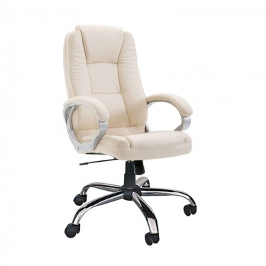 A5600 CH ΚΡΕΜ PU ΠΟΛΥΘΡΟΝΑ ΓΡΑΦΕΙΟΥ 65Χ70Χ52-111/60-120εκ. ZITA PLUS 65Χ70Χ52-111/60-120εκ.