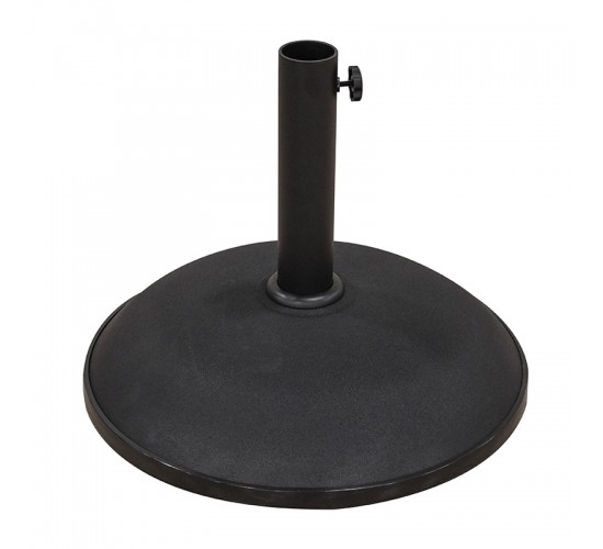 ΒΑΣΗ ΟΜΠΡΕΛΑΣ 50kg ΤΣΙΜΕΝΤΟΥ ΜΑΥΡΟ ZITA PLUS Φ58εκ.