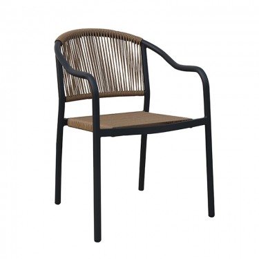 MARTEL DARK GREY ΠΟΛ/ΝΑ ΑΛΟΥΜΙΝΙΟΥ 50Χ63Χ81εκ. ZITA PLUS 50Χ63Χ81εκ.