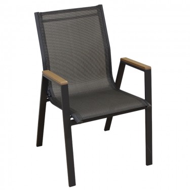 SELBY GREY TEXT ΜΕΤΑΛΛΙΚΗ ΠΟΛ/ΝΑ 56Χ64Χ90εκ. ZITA PLUS 56Χ64Χ41-90εκ.