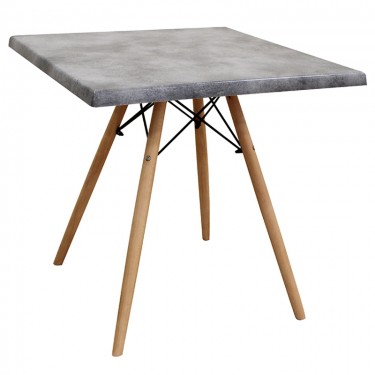 RANDY WERZALIT 70Χ70Χ73εκ.ΤΣΙΜΕΝΤΟ ZITA PLUS 70X70Χ73εκ.