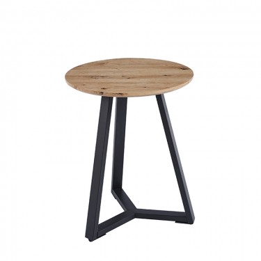 ALEX SONOMA OAK Φ45Χ55εκ. ΤΡΑΠΕΖΙ ΣΑΛΟΝΙΟΥ ZITA PLUS Φ45Χ55εκ.