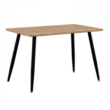 DALAS SONOMA 120Χ70Χ75εκ.ΤΡΑΠΕΖΙ ZITA PLUS 120Χ70Χ75εκ.