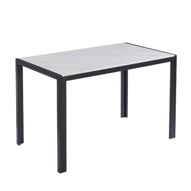 EVELYN CERAMIC WHITE MARBLE 120Χ70Χ75εκ. ΤΡΑΠΕΖΙ ZITA PLUS 120Χ70Χ75εκ.