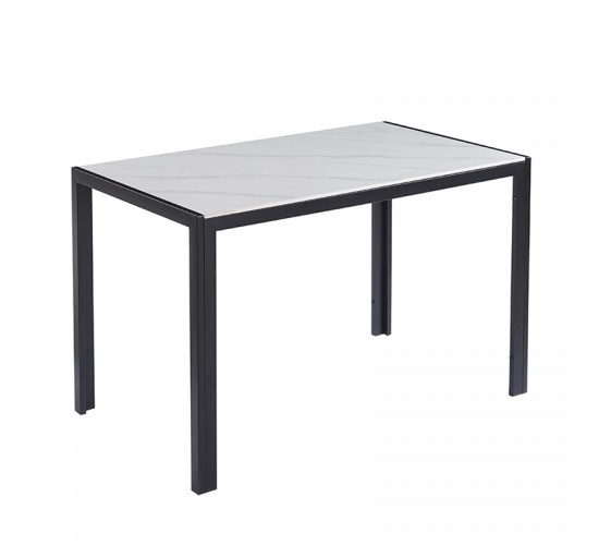 EVELYN CERAMIC WHITE MARBLE 120Χ70Χ75εκ. ΤΡΑΠΕΖΙ ZITA PLUS 120Χ70Χ75εκ.