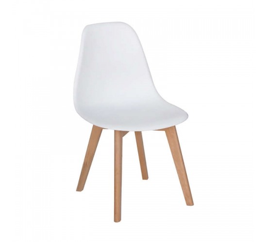 LOFT PLUS ΚΑΡΕΚΛΑ ΛΕΥΚΟ(Σ4)ΡΡ ZITA PLUS 46Χ48Χ44-83εκ.