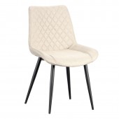 ALESIA BEIGE ΥΦΑΣΜΑ ΚΑΡΕΚΛΑ ΜΕΤΑΛΛΙΚΗ 54X63X47-86εκ. ZITA PLUS 54X63X47-86εκ.