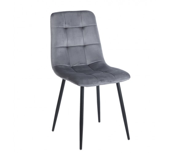 OSCAR GREY VELVET ΥΦΑΣΜΑ(Σ4)ΚΑΡΕΚΛΑ ΜΕΤΑΛΛΙΚΗ ZITA PLUS 44Χ56Χ49-87εκ. OSCAR GREY VELVET ΥΦΑΣΜΑ(Σ4)ΚΑΡΕΚΛΑ ΜΕΤΑΛΛΙΚΗ ZITA PLUS 44Χ56Χ49-87εκ.