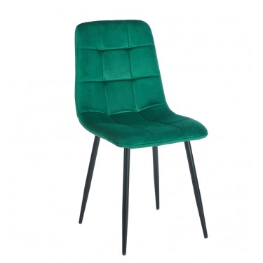 OSCAR GREEN VELVET ΥΦΑΣΜΑ ΚΑΡΕΚΛΑ ΜΕΤΑΛΛΙΚΗ 43Χ51Χ50-90εκ. ZITA PLUS 43Χ51Χ50-90εκ.