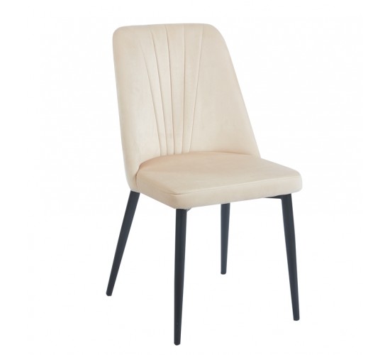 OLIVIA BEIGE VELVET/PU ΚΑΡΕΚΛΑ ΜΕΤΑΛΛΙΚΗ ZITA PLUS 46(59)X58X85εκ. OLIVIA BEIGE VELVET/PU ΚΑΡΕΚΛΑ ΜΕΤΑΛΛΙΚΗ ZITA PLUS 46(59)X58X85εκ.