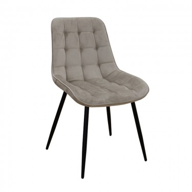 DENIS CAPPUCCINO VELVET ΥΦΑΣΜΑ ΚΑΡΕΚΛΑ ΜΕΤΑΛΛΙΚΗ 52Χ61Χ87εκ. ZITA PLUS 52Χ61Χ47-87εκ.