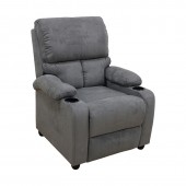 SUNDAY MASSAGE ΠΟΛΥΘΡΟΝΑ GREY ΥΦΑΣΜΑ 78Χ89Χ106εκ. ZITA PLUS 78Χ89Χ106εκ.