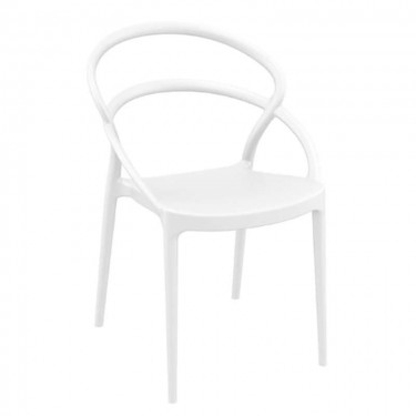 PIA WHITE ΚΑΡΕΚΛΑ ΠΟΛ/ΝΙΟΥ 54Χ56Χ82εκ. SIESTA 54Χ56Χ82εκ.