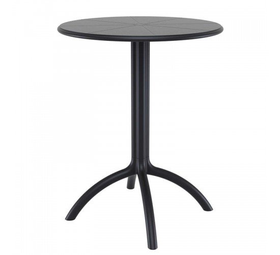 OCTOPUS Φ60Χ75εκ.BLACK ΤΡΑΠΕΖΙ ΠΟΛ/ΝΙΟΥ SIESTA Φ60X75εκ. OCTOPUS Φ60Χ75εκ.BLACK ΤΡΑΠΕΖΙ ΠΟΛ/ΝΙΟΥ SIESTA Φ60X75εκ.