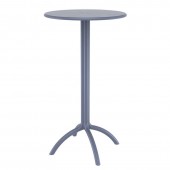 OCTOPUS BAR Φ60Χ108εκ.DARK GREY ΠΟΛ/ΝΙΟΥ SIESTA Φ60Χ108εκ.