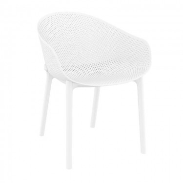 SKY WHITE(Σ4)ΠΟΛΥΘΡΟΝΑ ΠΟΛ/ΝΙΟΥ 54X60X81εκ. SIESTA 54X60X81εκ.