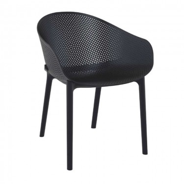 SKY BLACK(Σ4)ΠΟΛΥΘΡΟΝΑ ΠΟΛ/ΝΙΟΥ 54X60X81εκ. SIESTA 54X60X81εκ.