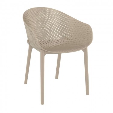 SKY TAUPE(Σ4)ΠΟΛΥΘΡΟΝΑ ΠΟΛ/ΝΙΟΥ 54X60X81εκ. SIESTA 54X60X81εκ.