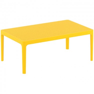 SKY YELLOW 100Χ60Χ40εκ. ΤΡΑΠΕΖΙ ΠΟΛ/ΝΙΟΥ SIESTA 100X60X40εκ.