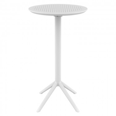 SKY WHITE BAR Φ60Χ108εκ.ΠΤΥΣ/ΝΟ ΤΡΑΠ. ΠΟΛ/ΝΙΟΥ SIESTA Φ60Χ108εκ.