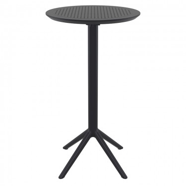 SKY BLACK BAR Φ60Χ108εκ.ΠΤΥΣ/ΝΟ ΤΡΑΠ. ΠΟΛ/ΝΙΟΥ SIESTA Φ60Χ108εκ.