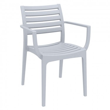 ARTEMIS SILVER GREY ΠΟΛΥΘΡΟΝΑ ΠΟΛ/ΝΙΟΥ 58X58X83.5εκ. SIESTA 58X58X83.5εκ.