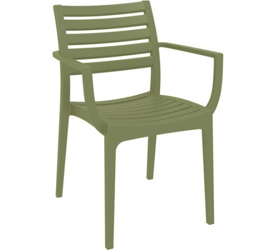 ARTEMIS OLIVE GREEN ΠΟΛΥΘΡΟΝΑ ΠΟΛ/ΝΙΟΥ 58X58X83.5εκ. SIESTA 58X58X45-83.5εκ.