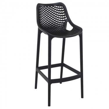 AIR 75εκ. ΣΚΑΜΠΟ BLACK ΠΟΛ/ΝΙΟΥ 45Χ53X105εκ. SIESTA 45Χ53Χ75/105εκ.