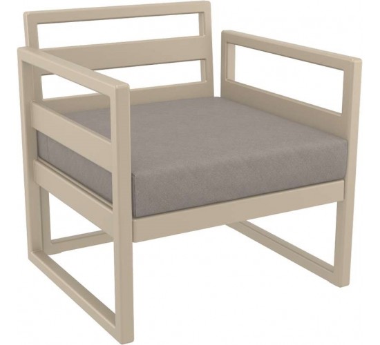 MYKONOS ΜΑΞΙΛΑΡΙ ΚΑΘΙΣΜΑΤΟΣ LIGHT BROWN SIESTA 65Χ65Χ10εκ. MYKONOS ΜΑΞΙΛΑΡΙ ΚΑΘΙΣΜΑΤΟΣ LIGHT BROWN SIESTA 65Χ65Χ10εκ.