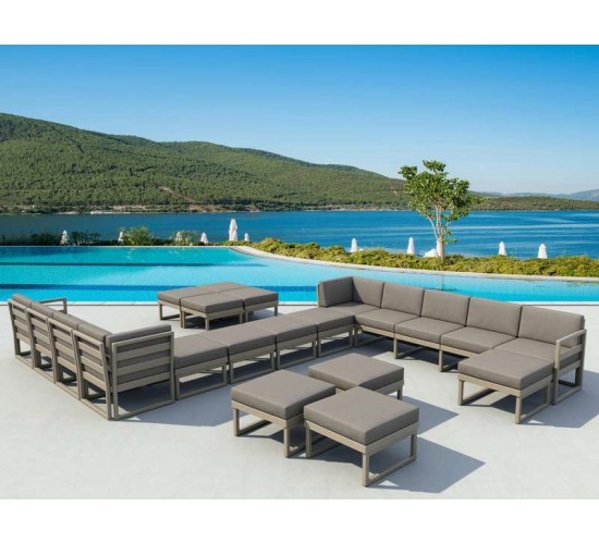 MYKONOS ΜΑΞΙΛΑΡΙ ΠΛΑΤΗΣ LIGHT BROWN SIESTA 65Χ35Χ16/9εκ. MYKONOS ΜΑΞΙΛΑΡΙ ΠΛΑΤΗΣ LIGHT BROWN SIESTA 65Χ35Χ16/9εκ.