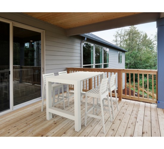 VEGAS BAR WHITE 100X100/140εκ. ΕΠΕΚΤ. ΠΟΛ/ΝΙΟΥ SIESTA 100X100/140X106εκ.