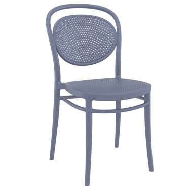 MARCEL DARK GREY ΚΑΡΕΚΛΑ ΠΟΛ/ΝΙΟΥ 45Χ52Χ85εκ. SIESTA 45Χ52Χ85εκ.