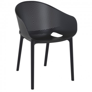 SKY PRO BLACK ΠΟΛΥΘΡΟΝΑ ΠΟΛ/ΝΙΟΥ 54X60X81εκ. SIESTA 54Χ60Χ81εκ.