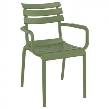 PARIS OLIVE GREEN ΠΟΛΥΘΡΟΝΑ ΠΟΛ/ΝΙΟΥ 58X59X84εκ. SIESTA 58X59X84εκ.
