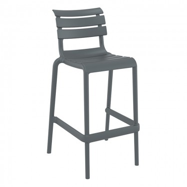 HELEN 75εκ. ΣΚΑΜΠΟ DARK GREY ΠΟΛ/ΝΙΟΥ 53X55X105εκ. SIESTA 53X55X105εκ.