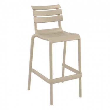 HELEN 75εκ. ΣΚΑΜΠΟ TAUPE ΠΟΛ/ΝΙΟΥ 53X55X105εκ. SIESTA 53X55X105εκ.