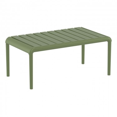 PARIS OLIVE GREEN ΤΡΑΠΕΖΙ 90X50X40εκ. ΠΟΛ/ΝΙΟΥ SIESTA 90X50X40εκ.