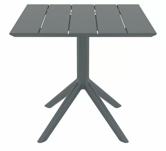 PARIS DARK GREY 80X80X74εκ. ΤΡΑΠΕΖΙ ΠΟΛ/ΝΙΟΥ SIESTA 80X80X74εκ. PARIS DARK GREY 80X80X74εκ. ΤΡΑΠΕΖΙ ΠΟΛ/ΝΙΟΥ SIESTA 80X80X74εκ.