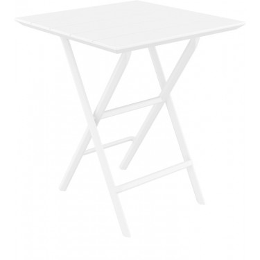 HELEN WHITE 60Χ60X74εκ. ΤΡΑΠΕΖΙ ΠΤΥΣ/ΝΟ ΠΟΛ/ΝΙΟΥ SIESTA 60Χ60X74εκ.