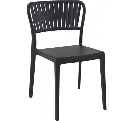 PORTOFINO BLACK ΚΑΡΕΚΛΑ ΠΟΛ/ΝΙΟΥ SIESTA 52X56X83εκ.